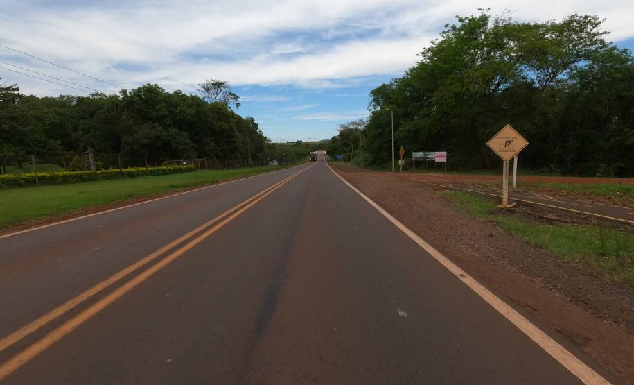 PR-495 em Pato Bragado, local do novo trevo