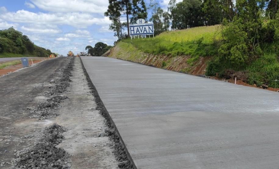 Duplicação da PRC-466 entre Turvo e Palmeirinha chega a 18,07%