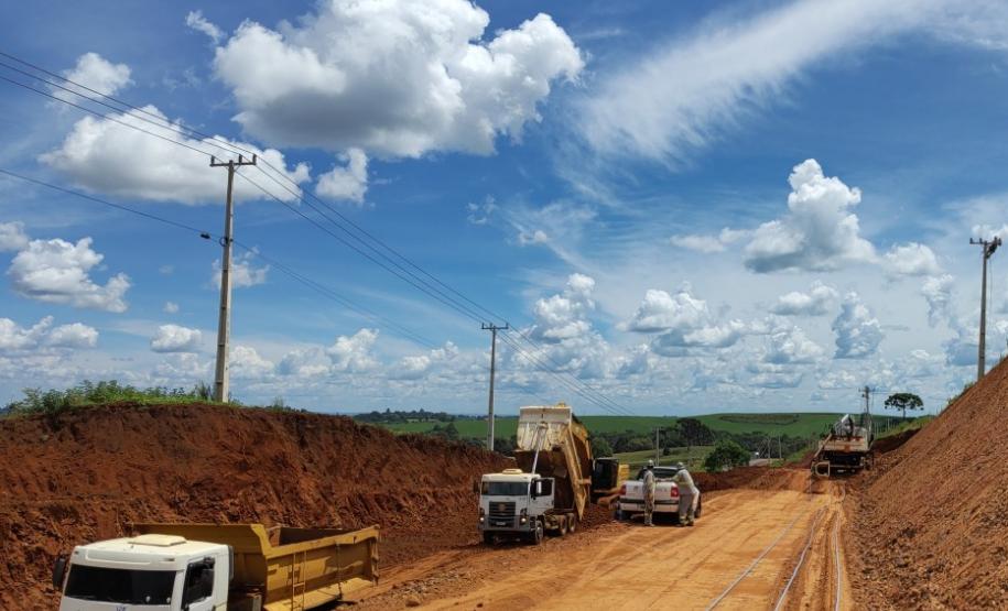 Duplicação da PRC-466 entre Turvo e Palmeirinha chega a 18,07%