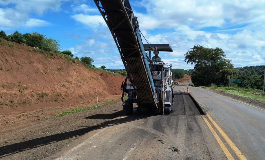 Duplicação da PRC-466 entre Turvo e Palmeirinha chega a 18,07%