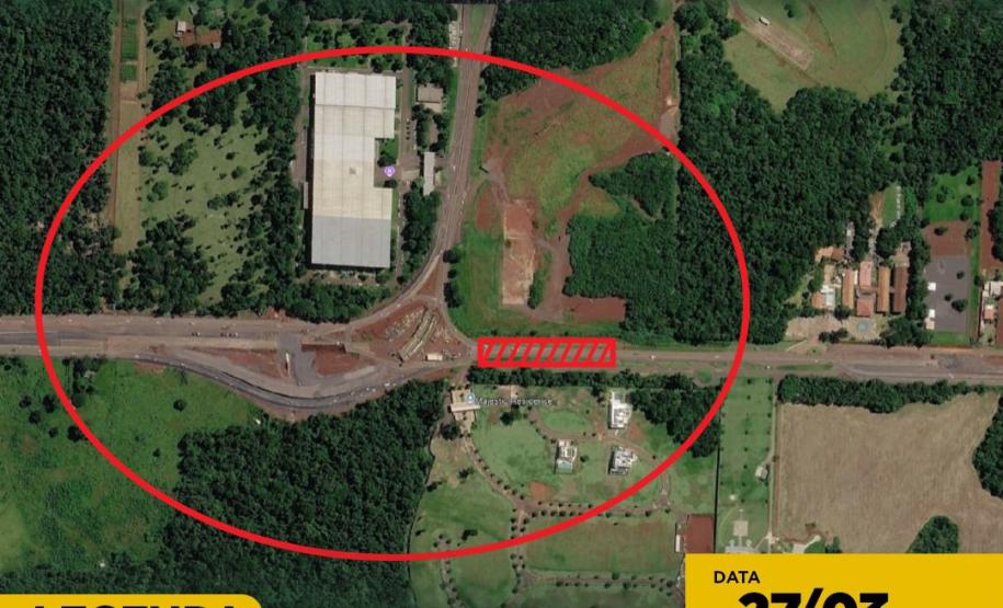 Detonação de rochas na BR-469