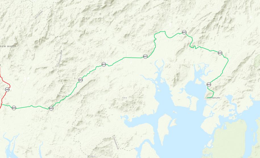 Conservação NPV na Estrada de Guaraqueçaba (PR-405)