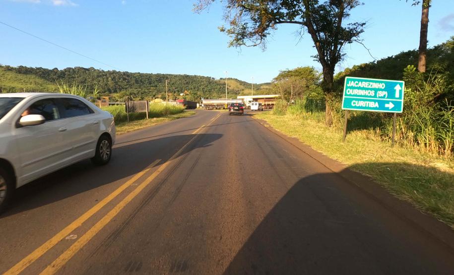 PR-092 entre Santo Antônio da Platina e Andirá