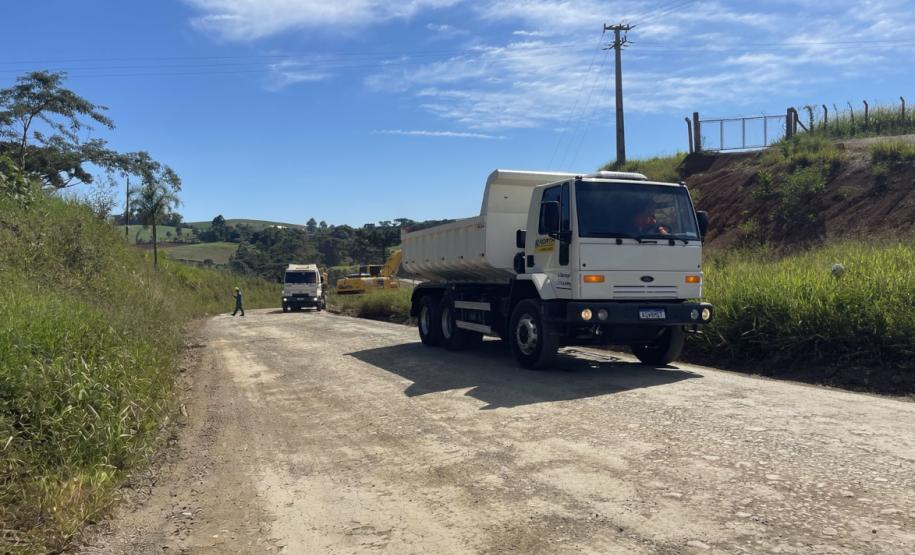 PR-160 serviços iniciais da pavimentação remanescente entre Imbaú e Reserva