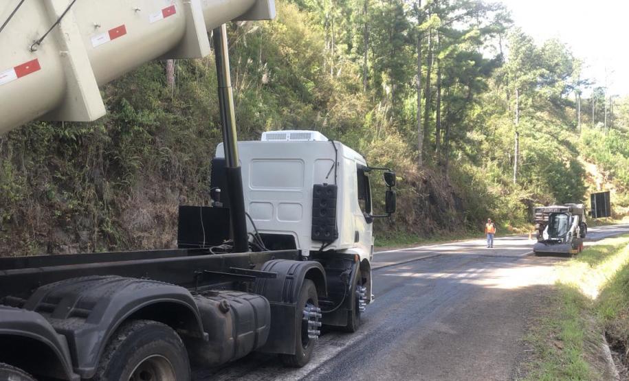 PR-170 serviços de conservação em Pinhão