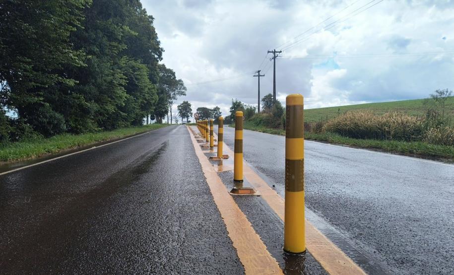 PR-281 reforço da sinalização entre São João e São Jorge d'Oeste