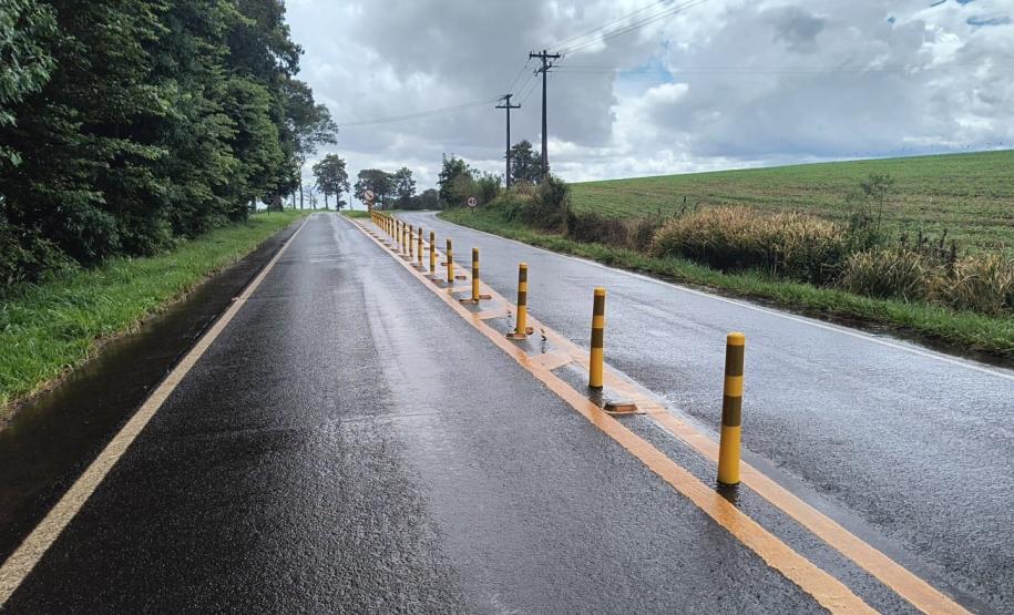 PR-281 reforço da sinalização entre São João e São Jorge d'Oeste