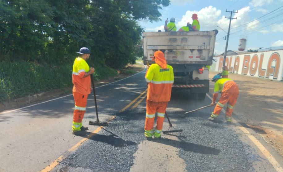 PR-424 Salto do Itararé a Siqueira Campos, serviços do ProMAC