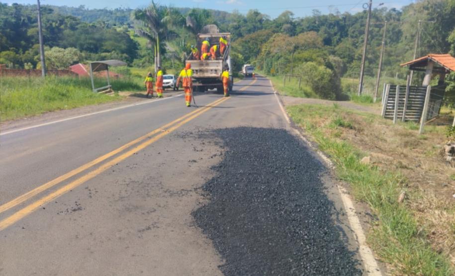 PR-424 Salto do Itararé a Siqueira Campos, serviços do ProMAC