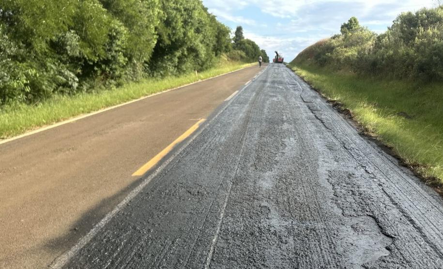 PR-540 conservação na Colônia Entre Rios