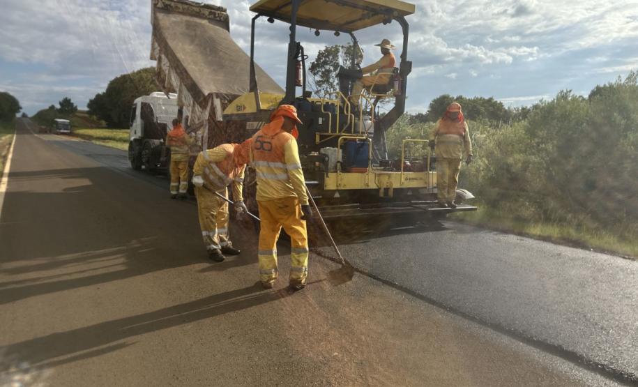 PR-540 conservação na Colônia Entre Rios