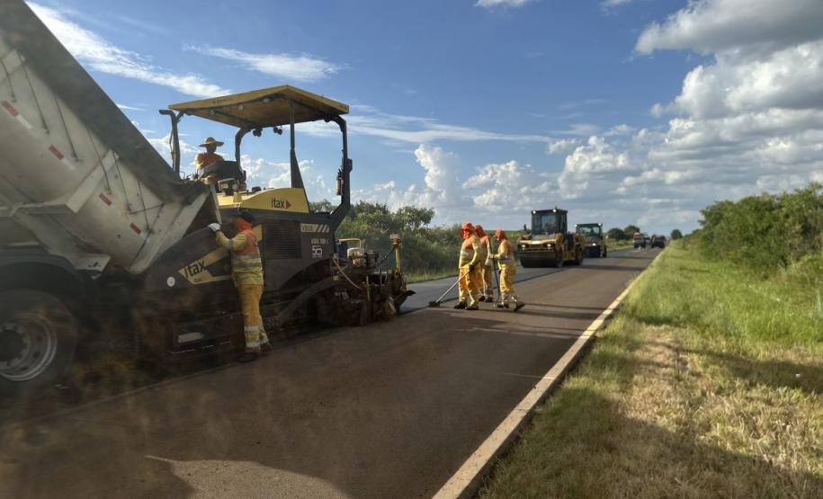 PR-540 conservação na Colônia Entre Rios