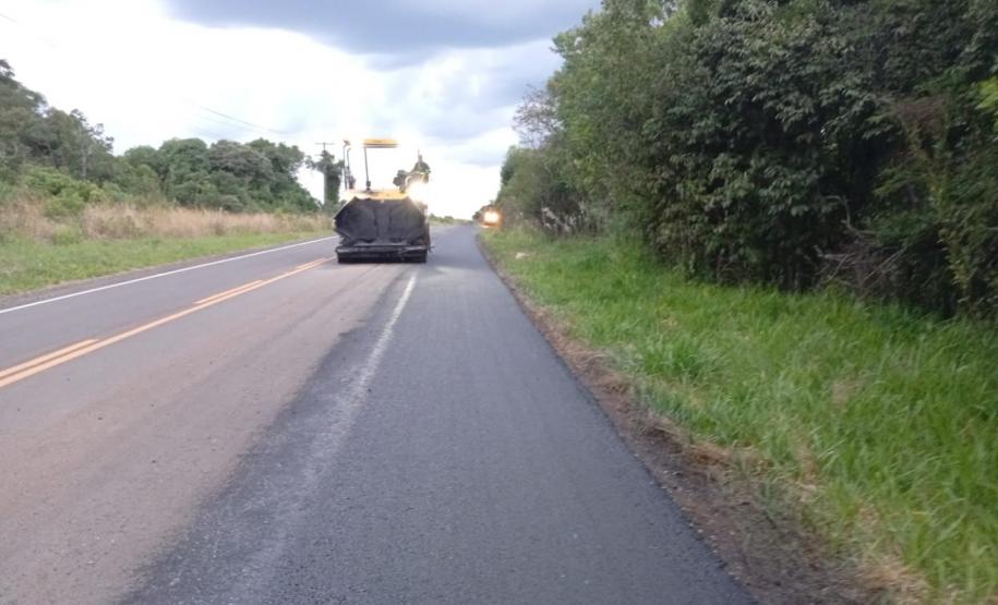 PR-662 serviços de conservação em Foz do Jordão