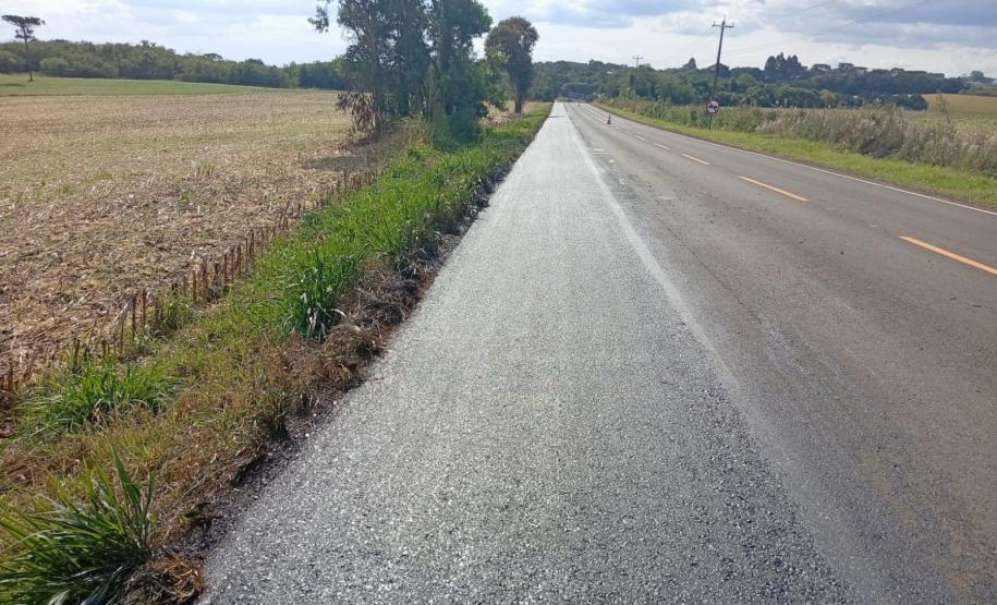 PR-662 serviços de conservação em Foz do Jordão