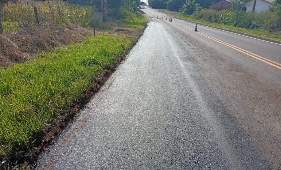 PR-662 serviços de conservação em Foz do Jordão