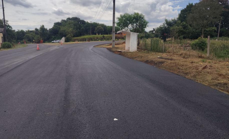 PR-662 serviços de conservação em Foz do Jordão - reforço de capa