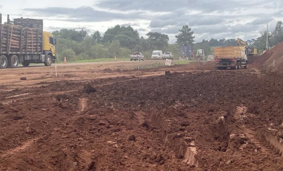 PRC-466 duplicação em concreto entre Turvo e Palmeirinha