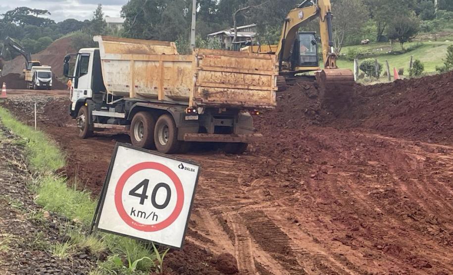 PRC-466 duplicação em concreto entre Turvo e Palmeirinha