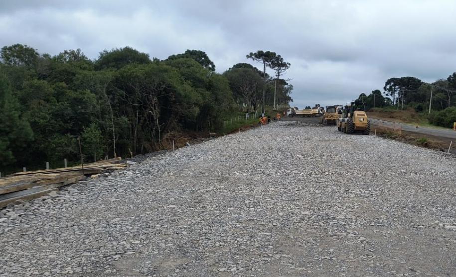 PRC-466 duplicação em concreto entre Turvo e Palmeirinha