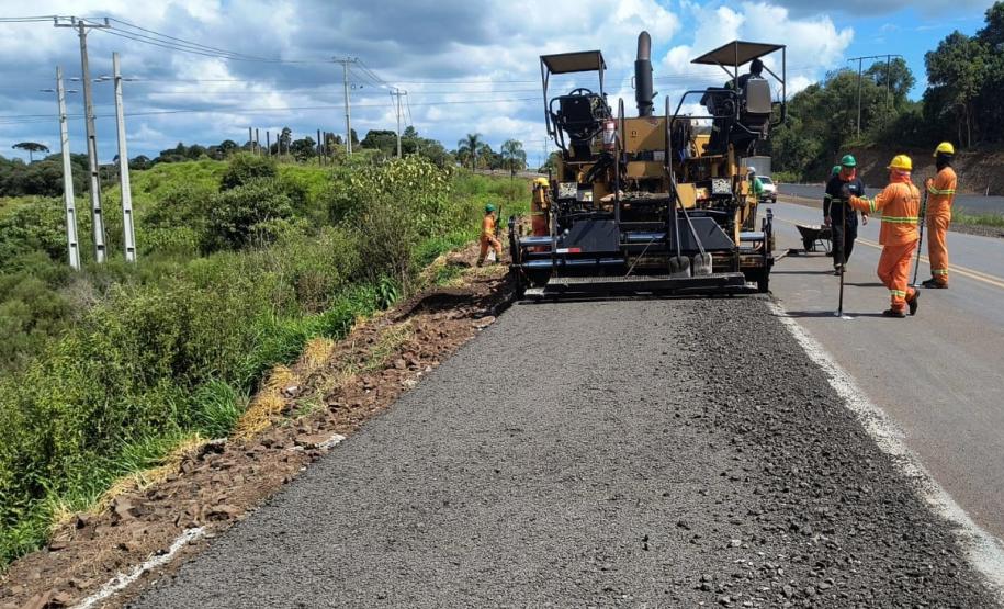 PRC-466 duplicação em concreto entre Turvo e Palmeirinha
