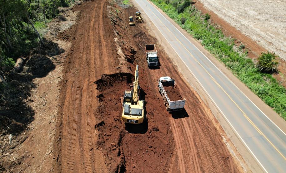 PRC-466 duplicação entre Pitanga e Turvo