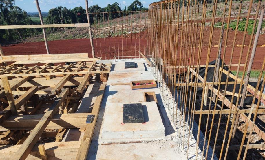 PRC-466 duplicação em concreto entre Pitanga e Turvo - Viaduto PR-456