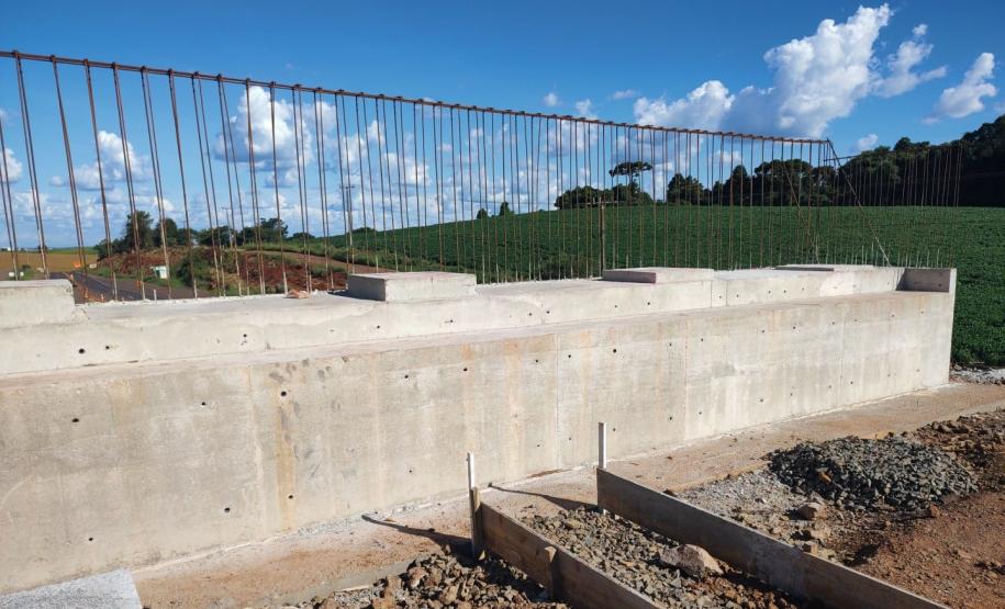 PRC-466 duplicação em concreto entre Pitanga e Turvo - Viaduto PR-456