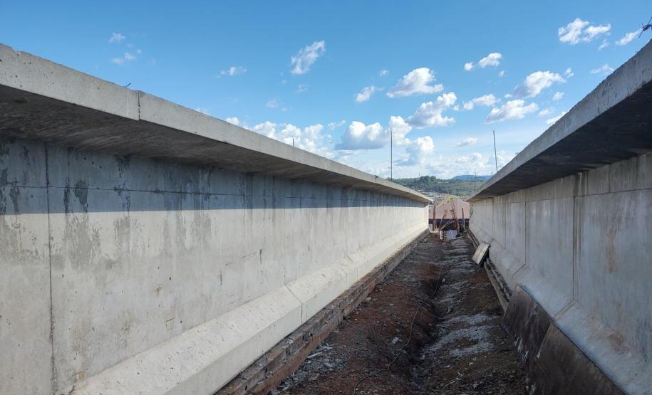 PRC-466 duplicação em concreto entre Pitanga e Turvo - Viaduto PR-239