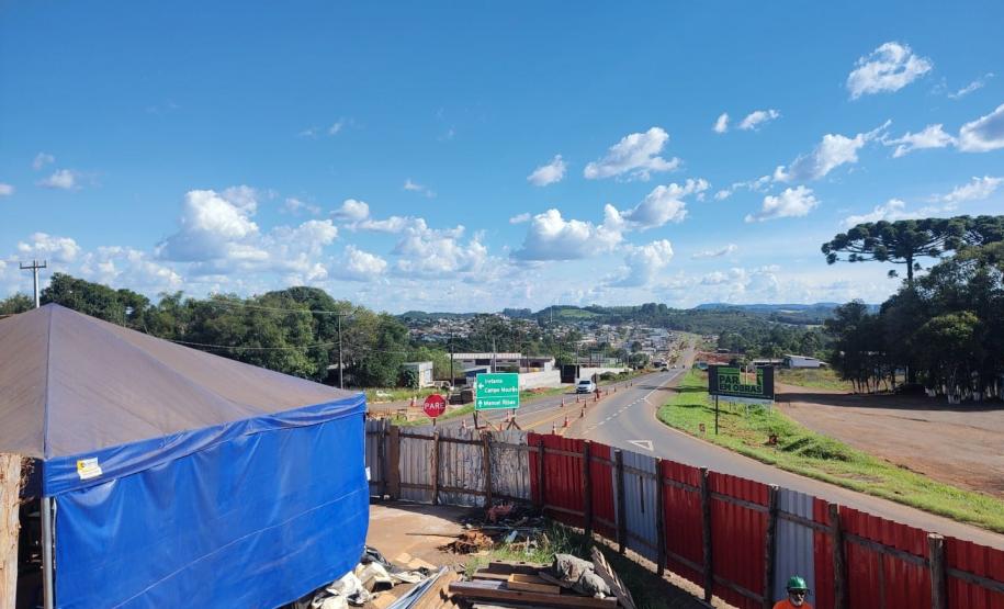 PRC-466 duplicação em concreto entre Pitanga e Turvo -