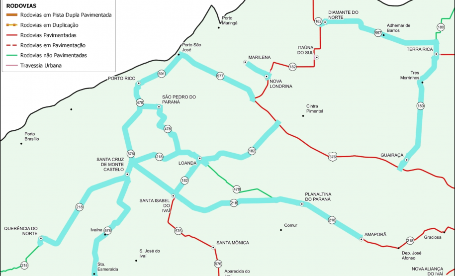 Mapa do lote 31 do ProMAC