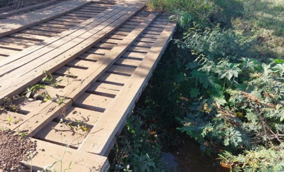 Ponte 13 de junho em Manoel Ribas