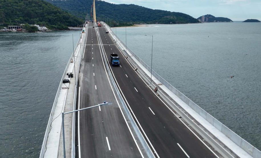 Ponte de Guaratuba em abril de 2026
