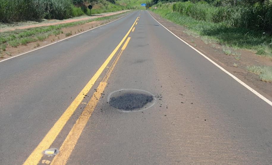 PR-431 entre Cambará, Jacarezinho e Ribeirão Claro