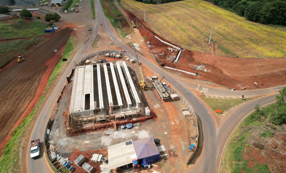 PRC-466 duplicação em concreto entre Pitanga e Turvo