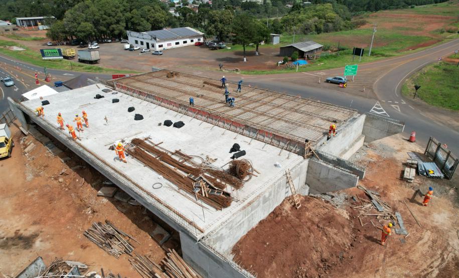 PRC-466 duplicação em concreto entre Pitanga e Turvo