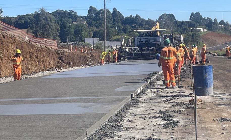 PRC-466 duplicação entre Turvo e Palmeirinha