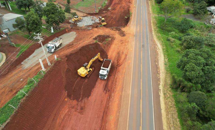 PRC-466 entre Pitanga e Turvo