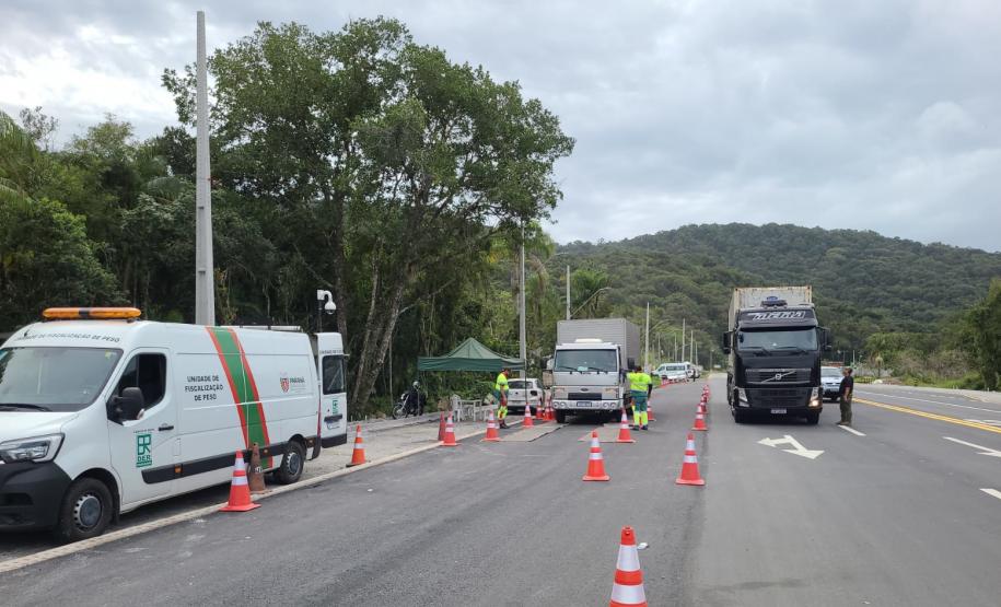PR-412 balanças rodoviárias