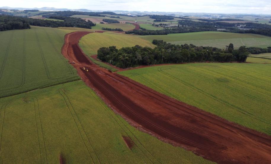 Contorno Noroeste de Pato Branco - serviços de terraplenagem