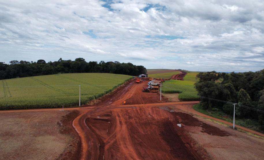 Contorno Noroeste de Pato Branco - serviços de terraplenagem