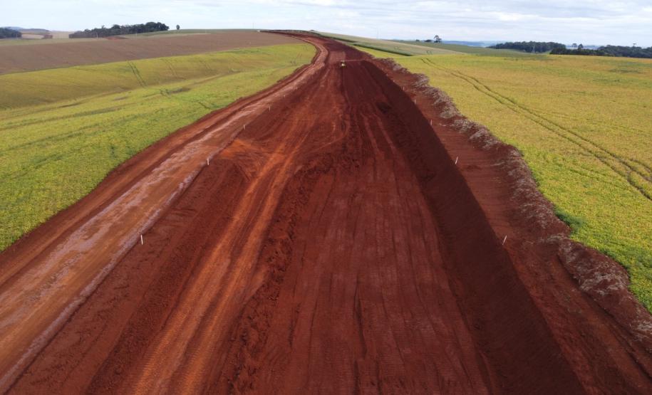 Contorno Noroeste de Pato Branco - serviços de terraplenagem