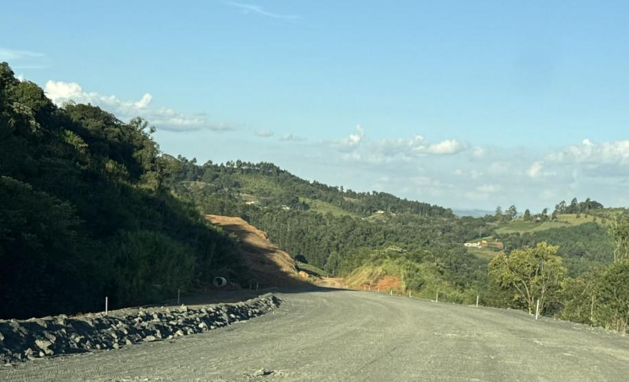 PR-160 pavimentação entre Imbaú e Reserva