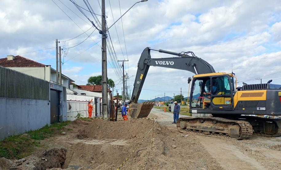 PR-412 duplicação entre Matinhos e Praia de Leste - implantação de drenagem