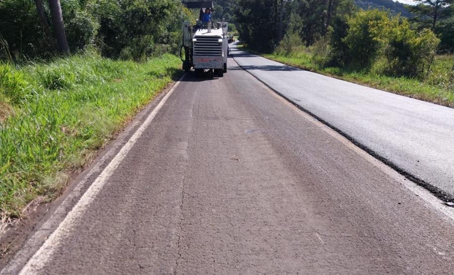 PR-446 entre União da Vitória e Porto Vitória