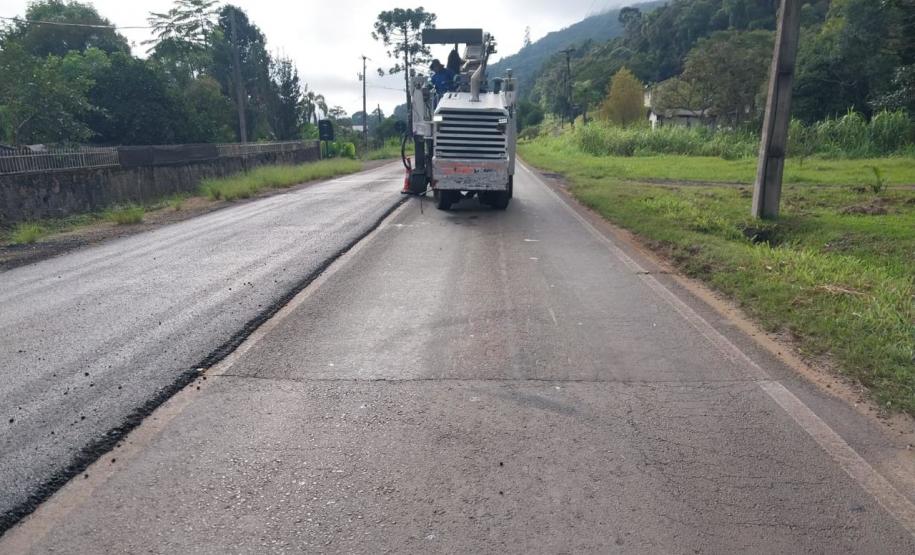 PR-446 entre União da Vitória e Porto Vitória
