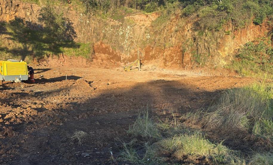 PR-460 entre Pitanga e Nova Tebas - obra de whitetopping