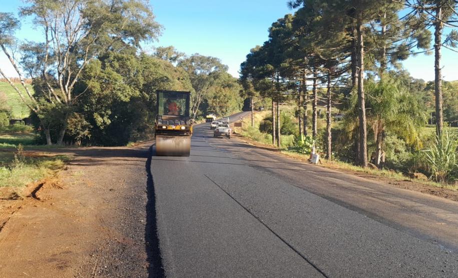 PR-884 conservação entre Marmeleiro e Resnascença