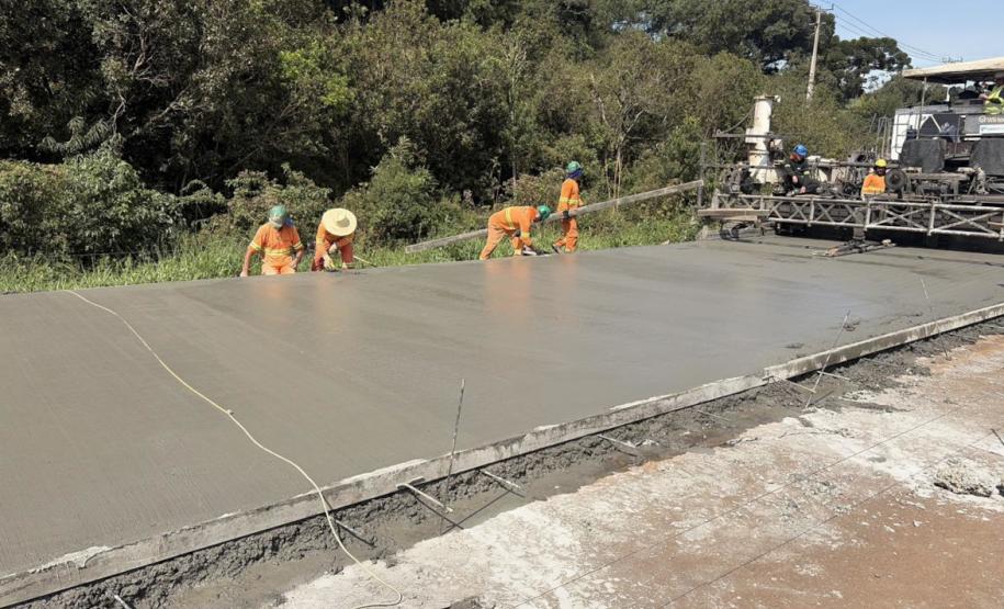 PRC-466 duplicação entre Turvo e Palmeirinha