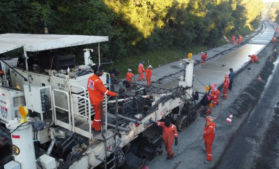 PRC-487 e PR-460 whitetopping entre Nova Tebas e Pitanga