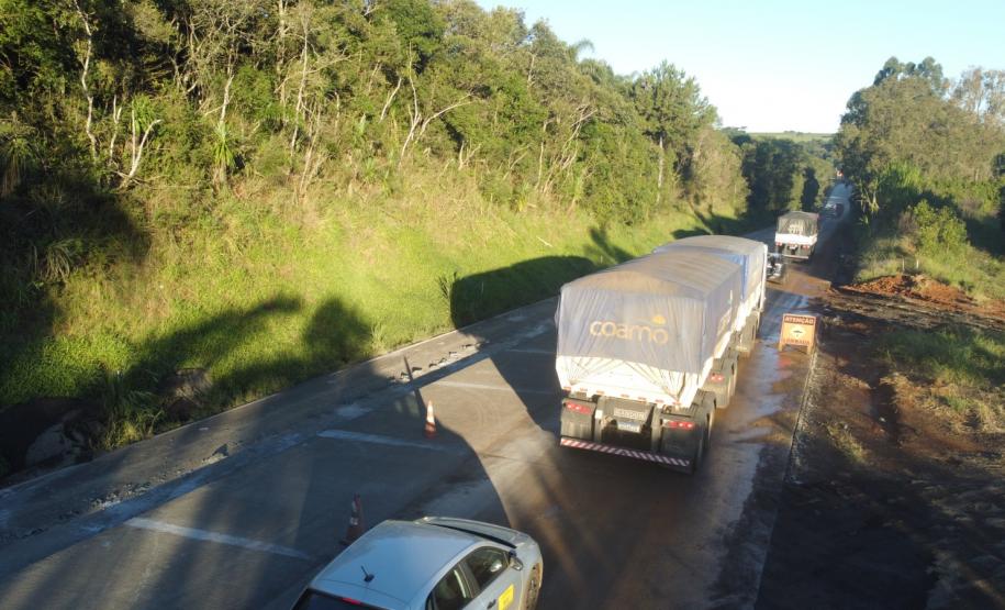 PRC-487 e PR-460 whitetopping entre Nova Tebas e Pitanga